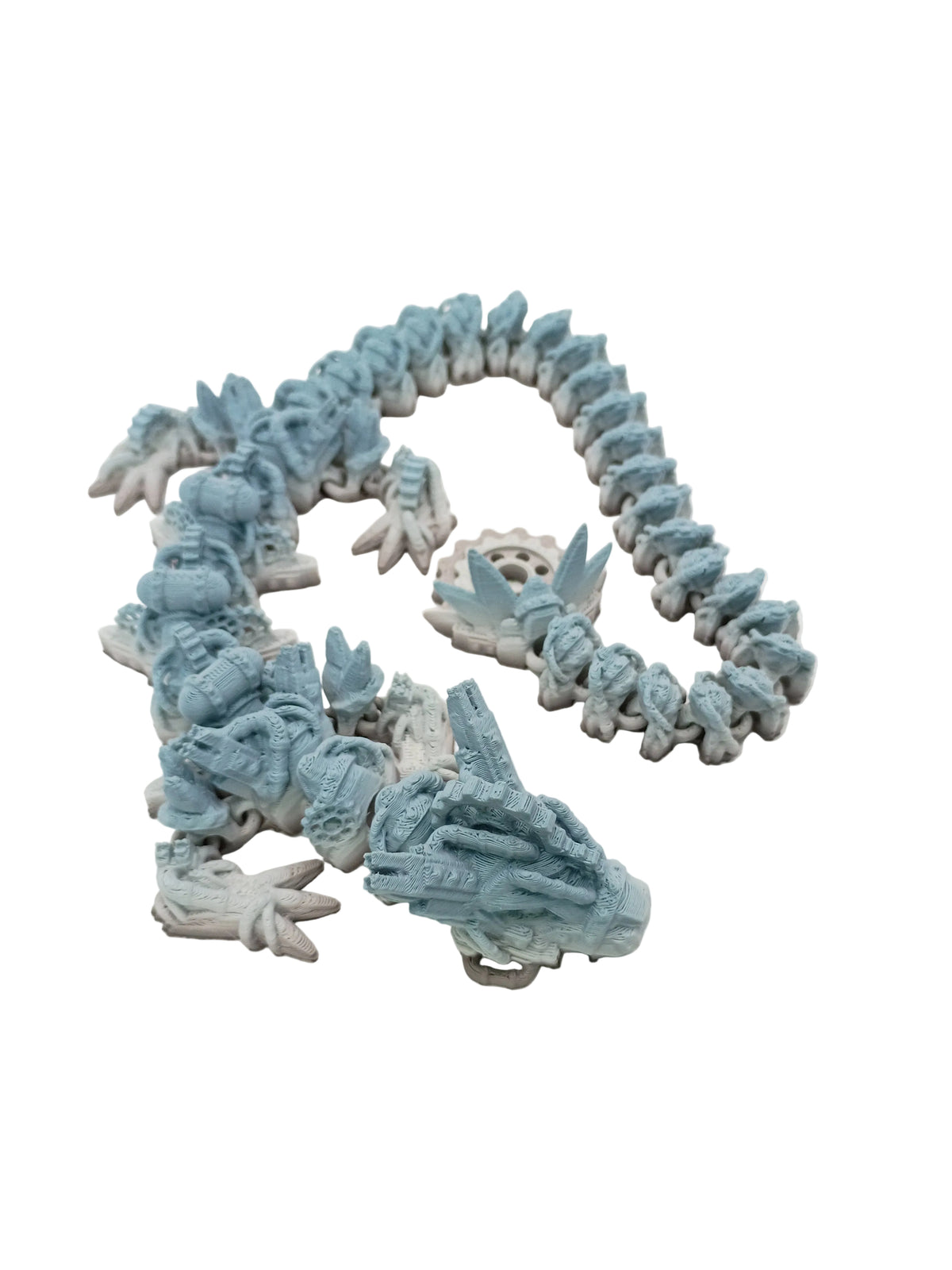 18" Steampunk dragon 3d printed collectable