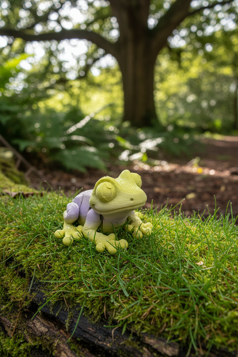 Frogs 3d printed fidget toys